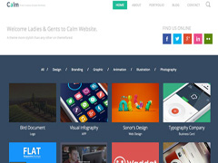 free template, html5 template, responsive theme, template tips, Calm Free